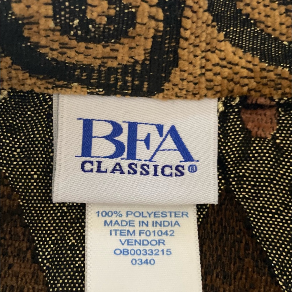 BFA tapestry XL button down jacket - image 3
